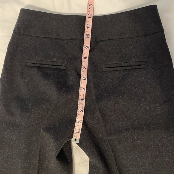 Diane von Furstenberg Midrise Flared Grey Wool Pants - Picture 15 of 15